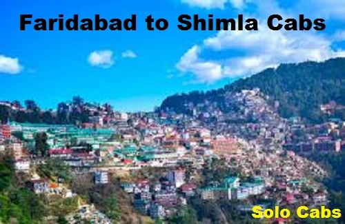 faridabad to shimla cabs